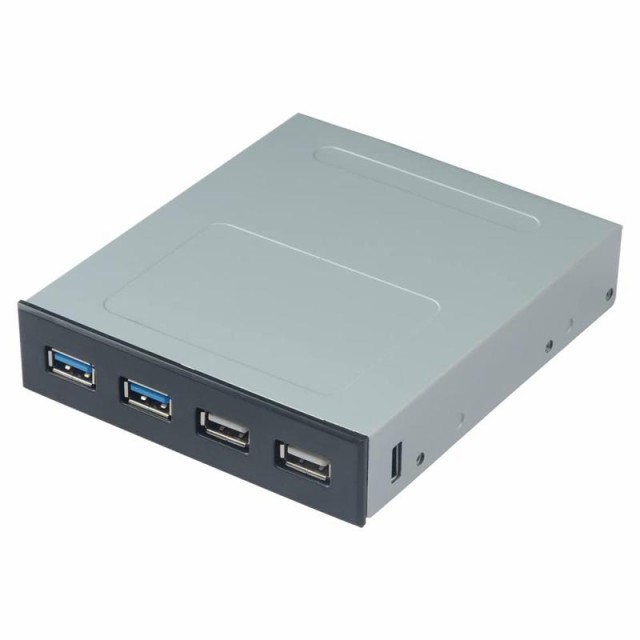 PF-004C 3.5ベイUSB2.0USB3.0フロント