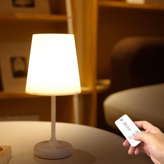 ナイトライト ベッドサイドランプ 授乳ライト LED おしゃれ タッチセンサー リモコン USB充電式 デスクライト コードレス 目に優しい 明