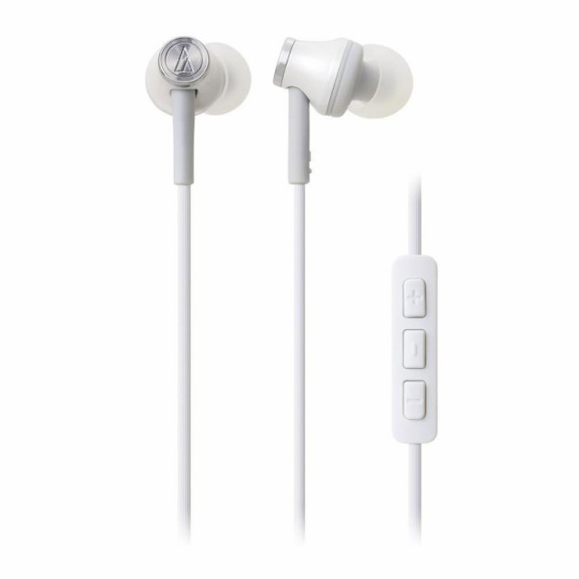 audio-technica iPod/iPhone/iPad専用カナル型イヤホン マイク付 (ホワイト)
