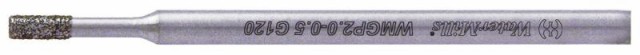 WaterMills電着ダイヤモンドバー 3.0Dx5Tx55L 3mm軸 #80 (WM3D3.0-05G80)