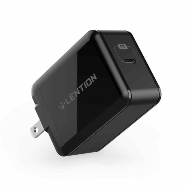 LENTION 18Ｗ USB C 充電器 Power Delivery対応 ACアダプター 畳み式プラグ 急速充電 iPad Pro (2018-2021 M1)、iPad Air (2020)、iPhone