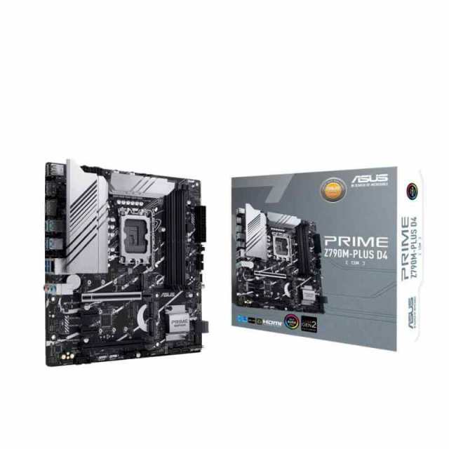 ASUS INTEL 第13.12世代 LGA 1700 対応 Z790M 搭載 mATX マザーボード PRIME Z790M-PLUS D4-CSM/国内正規品