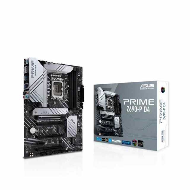 ASUS INTEL 第12世代CPU(LGA1700)対応 Z690 チップセット ATX マザーボード/ PRIME Z690-P D4【国内正規品】