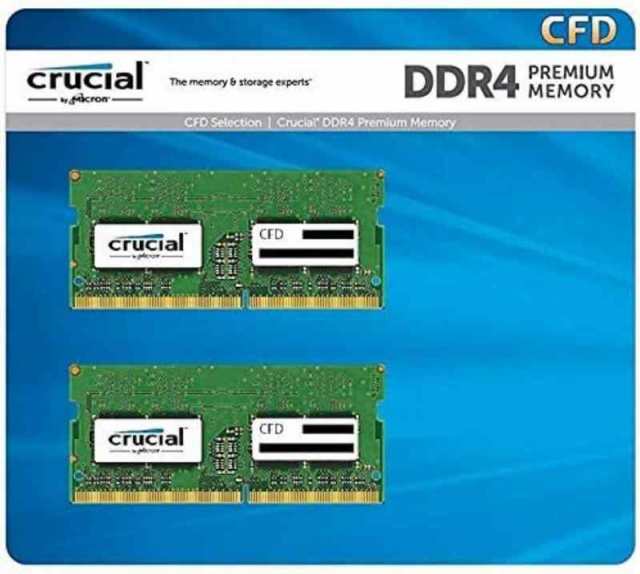 CFD販売 Crucial by Micron ノートPC用メモリ DDR4-2666 (PC4-21300) 8GB×2枚 260pin SO-DIMM 無期限 相性 W4N2666CM-8GR