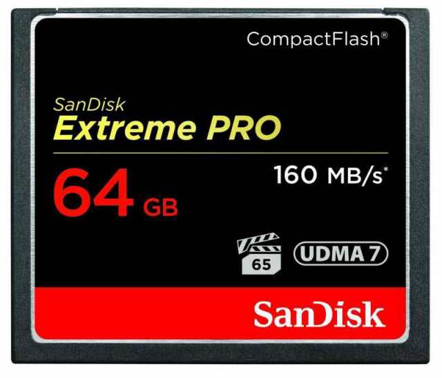 サンディスク コンパクトフラッシュ カード 64GBエクストリーム プロ SDCFXPS-064G-J61の通販は 19,379円