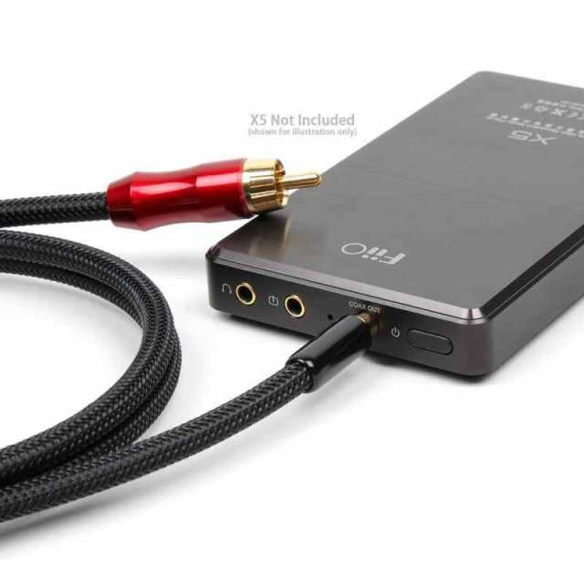 Micca デジタル同軸オーディオケーブル プレミアム SPDIF - 3.5mm (1/8インチ) - RCA 3フィート FiiO X3  X5に対応｜au PAY マーケット