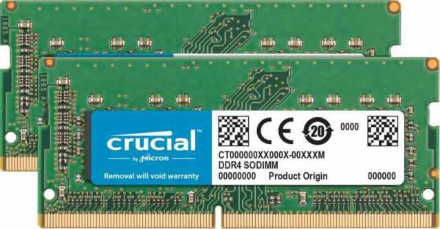 Crucial ノートPC用増設メモリ 64GB (32GBx2枚) DDR4 3200MT/s(PC4-25600) CL22 SODIMM 260pin CT2K32G4SFD832A