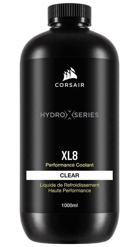 CORSAIR Hydro X Series XL8 パフォーマンス冷却液 1L ― クリア XL8 Clear (CX-9060007-WW) クリア(透明)