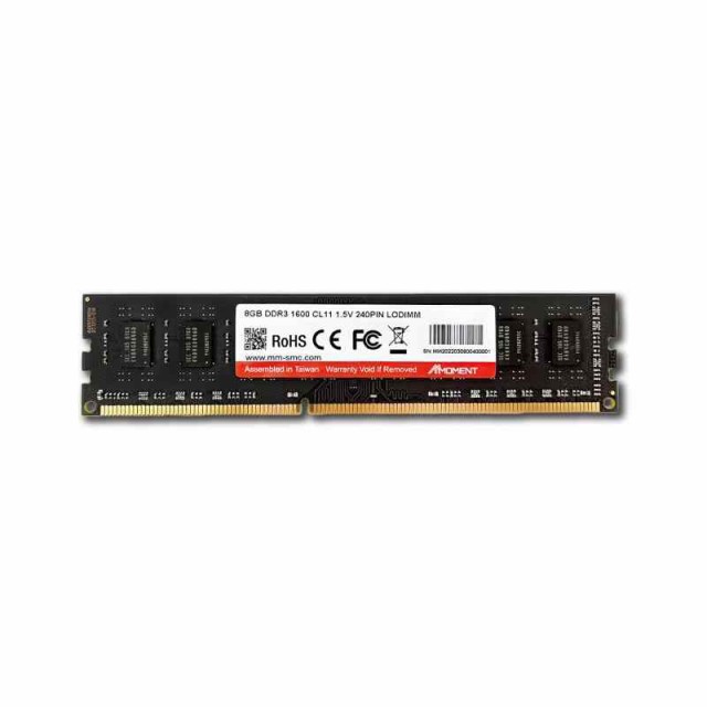 MMOMENT DDR3 1600MHz UDIMM/SODIMM (8GB, UDIMM)