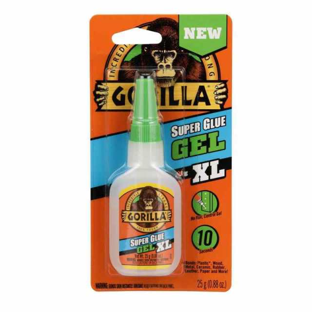 Gorilla（ゴリラ）強力接着剤 ジェル XL 25g クリア 1パック