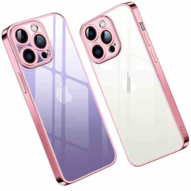 iPhone 14 Pro Max 用 ケース クリア (iPhone 14 Pro Max 用, ローズゴールド)｜au PAY マーケット