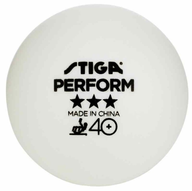 STIGA(スティガ) 卓球 ボール 3スター パフォーム 40+ 3個入り 1113211003