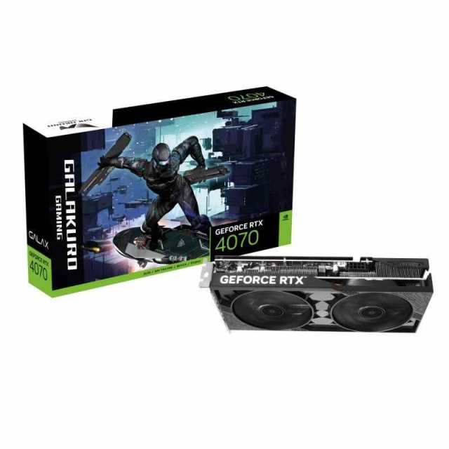 玄人志向 NVIDIA GeForce RTX4070 搭載 グラフィックボード GDDR6 12GB