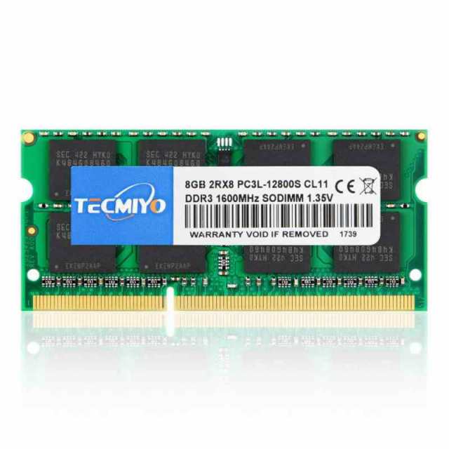 TECMIYO DDR3-1600 PC3-12800U 8GB×2枚 UDIMM デスクトップPC用メモリ