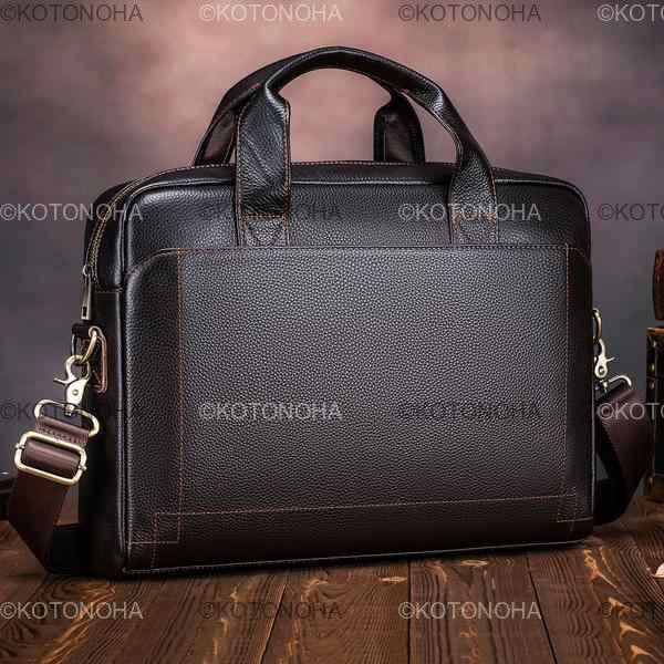 メンズレザーハンドバッグ、トップレイヤー牛革ブリーフケース、レザーラップトップバッグ、斜めクロスオフィスバッグ メンズレザーハンドバッグ、トップレイヤー牛革ブリーフケース、レザー