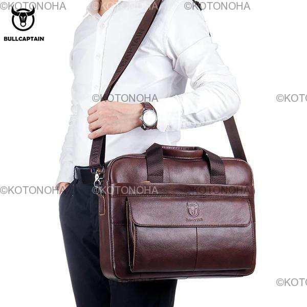 ブルキャプテンメンズバッグ本革メンズブリーフケースラップトップ14メッセンジャーメンズレザーバッグビジネスポートフォリオドキュメントa4 ブルキャプテンメンズバッグ本革メンズブリーフケースラップトップ14