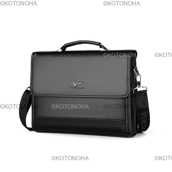 男性ハンドバッグ Pu レザーメンズトートブリーフケースビジネス