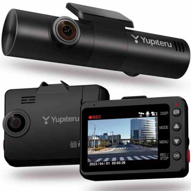 YUPITERU ユピテル ドライブレコーダー 液晶 リアデュアル 全方面３カメラ marumie Y-3100 前後/左右/室内記録 夜間対応STARVIS ADAS 高の通販は 30,423円