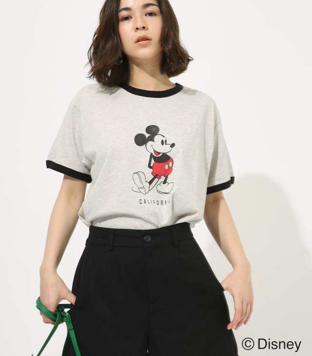 50 Off リンガーミッキーtシャツ Womensレディースの通販はau Pay マーケット Azul By Moussy