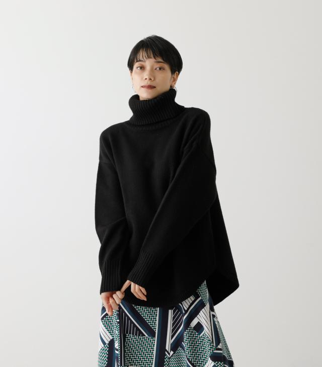 Big Turtle Knit Tops ビッグタートルニットトップス Mook53掲載 Womensレディースの通販はau Pay マーケット Azul By Moussy