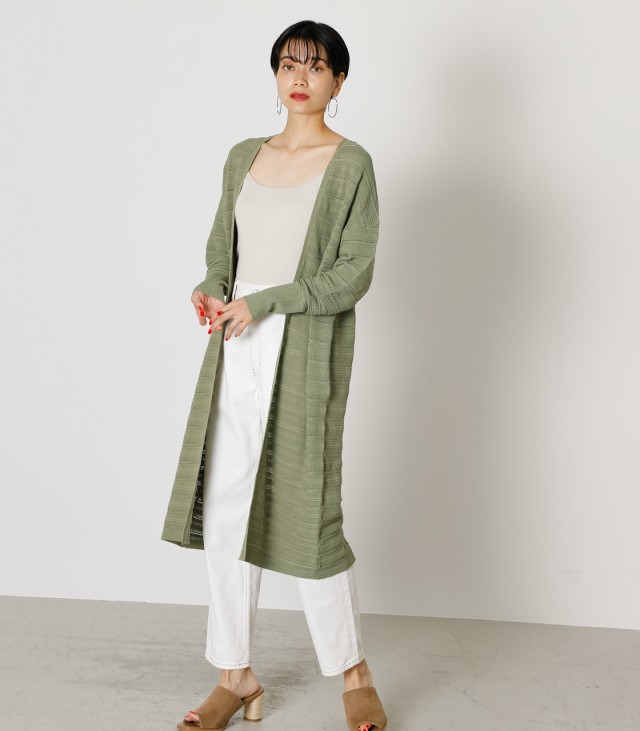 50 Off Shadow Border Knit Cardigan シャドウボーダーニットカーディガン Womensレディースの通販はau Pay マーケット Azul By Moussy