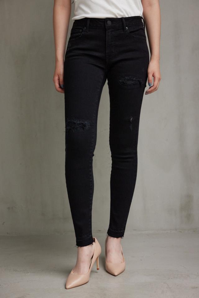 AZUL DENIM リペアスキニーデニム WOMENSレディースの通販は