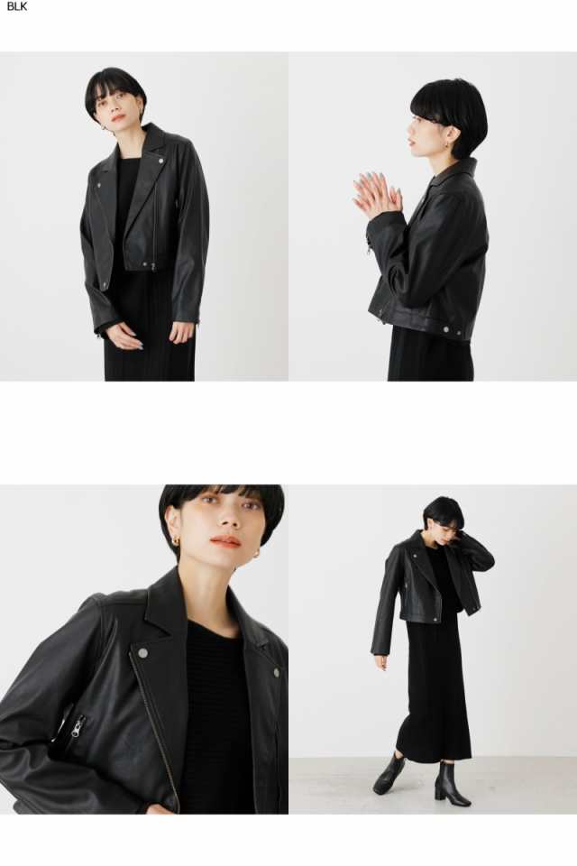 Off 5月17日まで期間限定価格 Eco Leather Shor Jacket エコレザーショアジャケット Womensレディースの通販はau Pay マーケット Azul By Moussy