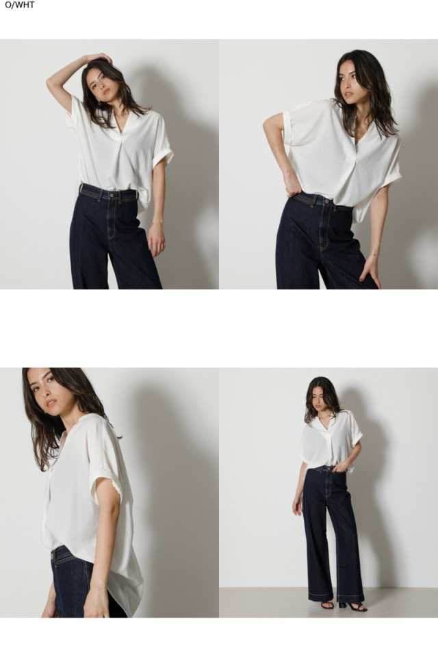 50％OFF】 BACK TWIST SKIPPER BLOUSE/バックツイストスキッパー