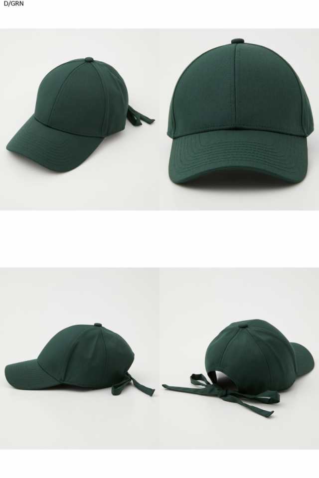 37％OFF】 【4月12日(水)11:59まで期間限定価格】BACK RIBBON TWILLCAP