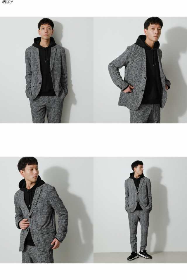 60％OFF】 KNIT JACQUARD JACKET/ニットジャガードジャケット MENS