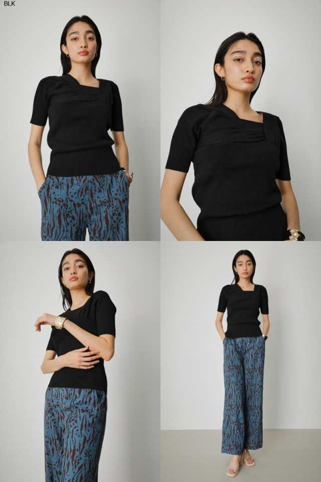 50％OFF】 TWIST KNIT TOPS/ツイストニットトップス WOMENSレディース