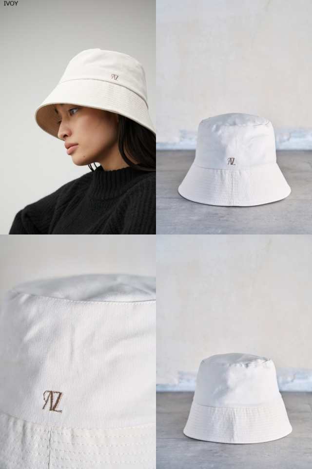 MONOGRAM LOGO BUCKET HAT/モノグラムロゴバケットハット WOMENS