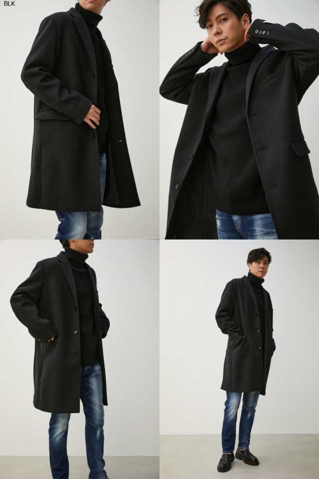 59％OFF】 WASHABLE CHESTER COAT/ウォッシャブルチェスターコート