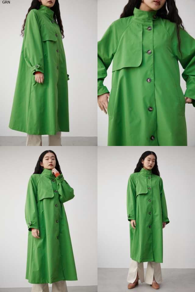 SPRING STAND COLLAR TRENCH CT/スプリングスタンドカラートレンチ