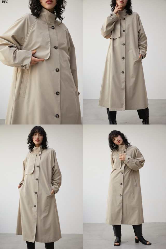 SPRING STAND COLLAR TRENCH CT/スプリングスタンドカラートレンチ