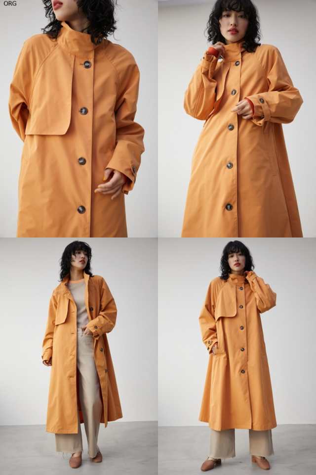 SPRING STAND COLLAR TRENCH CT/スプリングスタンドカラートレンチ