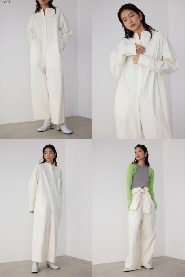 30％OFF】 【PLUS】ミリタリージャンプスーツ WOMENSレディース