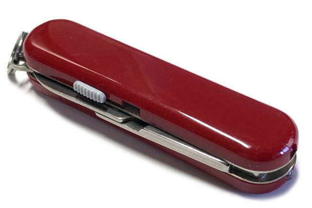 エルメス レザーケース付 ライト付 ヴィクトリノックス ボールペン  