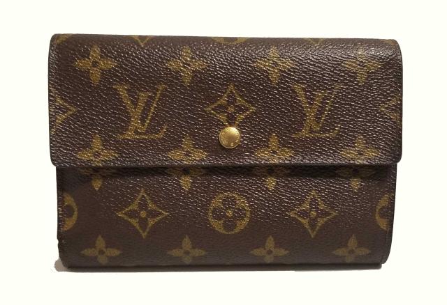 ルイヴィトン 財布 モノグラム パピエ 三つ折り財布 Ｍ61202 ＬＶ LOUIS VUITTON ルイ・ビトン ルイ・ヴィトン ルイビトン 【中古】