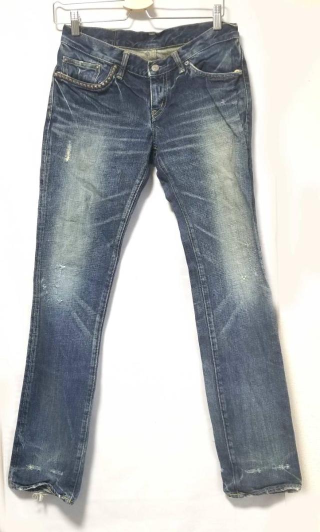 ヒステリックグラマー デニム ジーンズ パンツ ブルー M Kinky Jeans セルビッチ Gパン デニムパンツ メンズ ヒスグラ Hysteric Glamourの通販はau Pay マーケット ブランディール