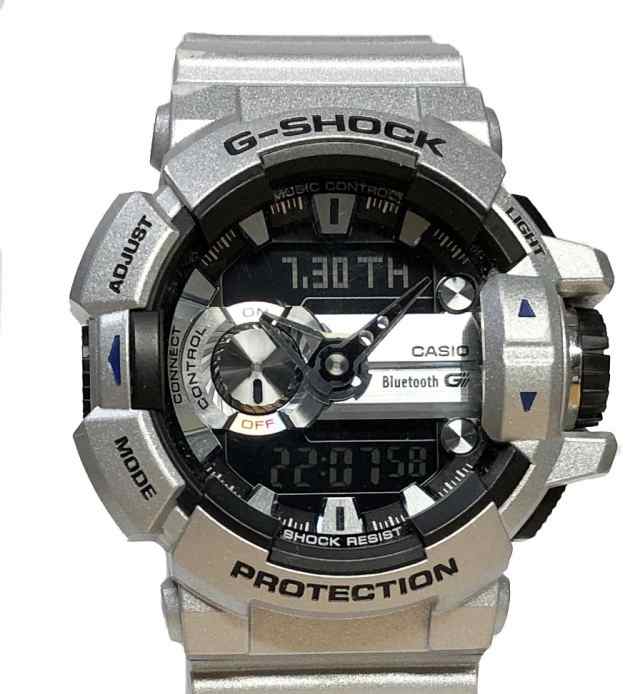 カシオ Gショック G Mix Gba 400 8bjf シルバー デジアナ G Shock メンズ Bluetooth搭載 Casio 腕時計 メンズウォッチ シルバーの通販はau Pay マーケット ブランディール