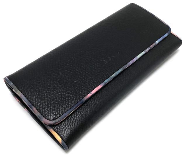 未使用 ポールスミス 長財布 レディース 花柄 フローラル トリム ブラック レザー 黒 型押し 財布 二つ折り Paul Smith 中古 の通販はau Pay マーケット ブランディール