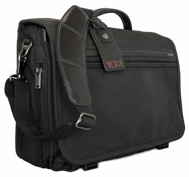 トゥミ ビジネスバッグ 2WAY ブリーフケース ショルダーバッグ 書類鞄 メンズ ブラック TUMI バリスティックナイロン キャンバス  レザーの通販はau PAY マーケット - ブランディール