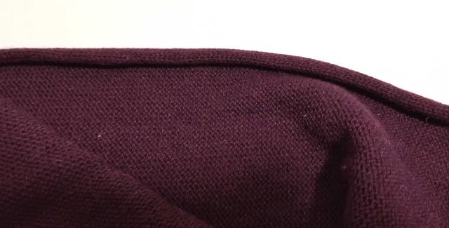 ルイヴィトン マフラー リボン チャーム コイン ロゴ メダル 紫 レディース ＬＶ LOUIS VUITTON ルイ・ビトン ルイ・ヴィトン ウール 100