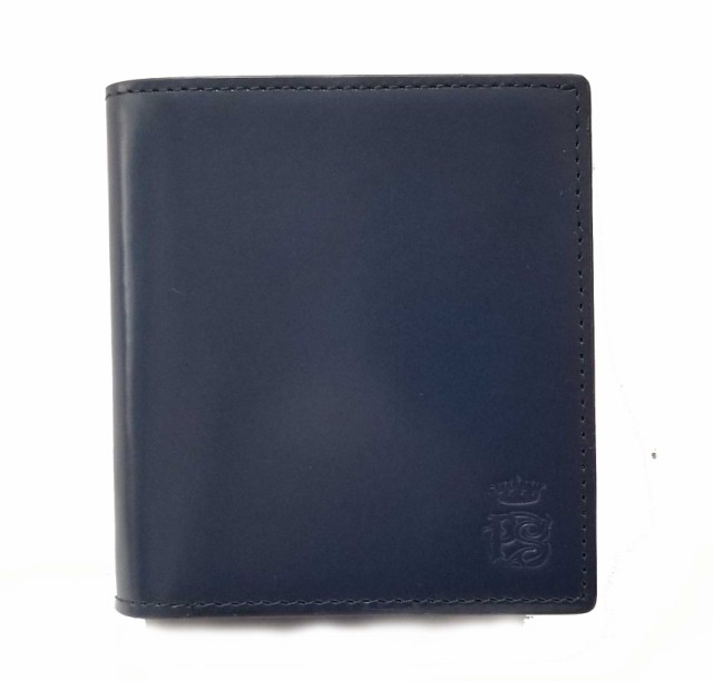 未使用 ポールスミス コレクション 財布 コンパクト 二つ折り ネイビー 紺 コインケースあり メンズ レザー Ｐａｕｌ Ｓｍｉｔｈ 【中古 ｜au  PAY マーケット