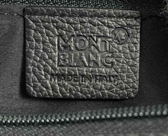 未使用 新古品 MONTBLANC モンブラン ラウンドジップ ペンケース ...