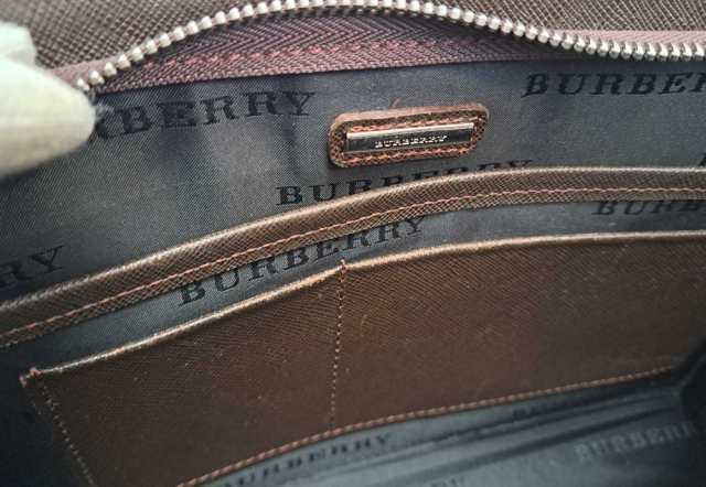 定番 BURBERRY - バーバリー セカンドバッグ クラッチバッグ メンズ