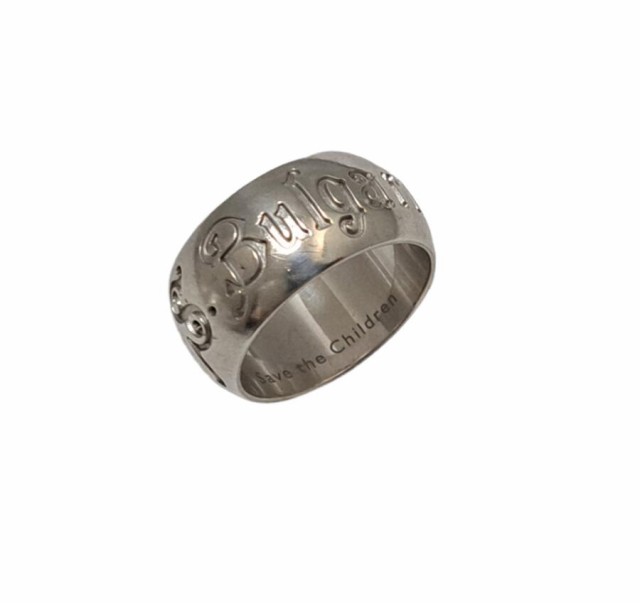 ブルガリ セーブザチルドレン リング 指輪 シルバー ＳＶ９２５ シルバーリング メンズ 55 約16号 ＢＶＬＧＡＲＩ　【中古】｜au PAY  マーケット