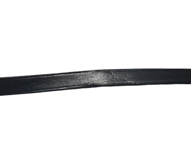 HERMES ブラックレザー ブレスレット兼チョーカー