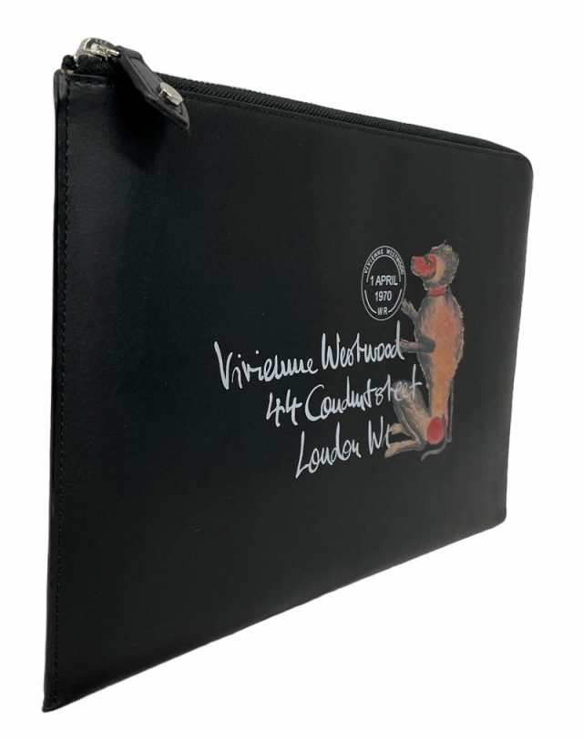 VIVIENNE WESTWOOD ミニクラッチバッグ レザー 虎 - バッグ